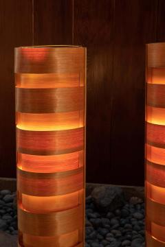 Hans Agne Jakobsson 1960s Hans Agne Jakobsson Wood Tripod Floor Lamp for AB Ellysett - 2770207