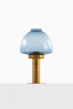 Hans Agne Jakobsson Candlestick In Soft Light Blue Hue by Hans agne Jakobsson 1950s - 4460218