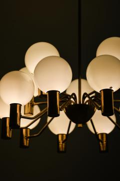 Hans Agne Jakobsson Ceiling Lamp Model T 372 15 by Hans agne Jakobsson 1950s - 4456030