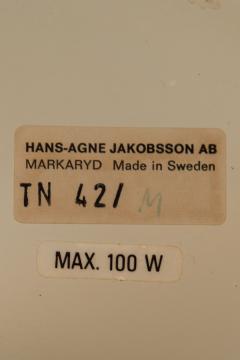 Hans Agne Jakobsson Ceiling Lamp Model TN 42 M Produced by Hans Agne Jakobsson AB - 1903297