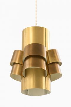 Hans Agne Jakobsson Ceiling Lamp by Torsten Orrling Hans agne Jakobsson 1950s - 4456065