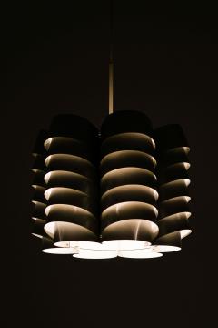 Hans Agne Jakobsson Ceiling Lamp in Aluminum by Hans Agne Jakobsson 1970s - 4565027