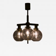 Hans Agne Jakobsson Ceiling Lamp in Brass and Glass by Hans Agne Jakobsson 1950s - 4553390