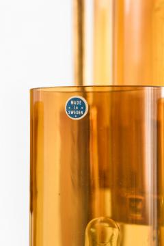 Hans Agne Jakobsson Ceiling Lamp in Brass and Glass by Hans Agne Jakobsson 1960s - 4507800