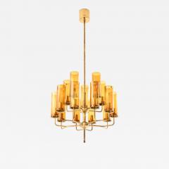 Hans Agne Jakobsson Ceiling Lamp in Brass and Glass by Hans Agne Jakobsson 1960s - 4508711