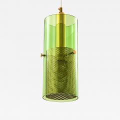 Hans Agne Jakobsson Ceiling Lamp in Brass and Original Glass by Hans Agne Jakobsson 1950s - 4467704