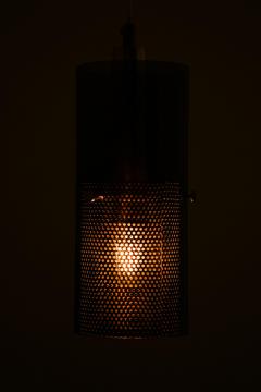 Hans Agne Jakobsson Ceiling Lamp in Brass and Original Glass by Hans Agne Jakobsson 1950s - 4479103