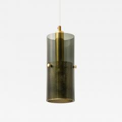 Hans Agne Jakobsson Ceiling Lamp in Brass and Original Glass by Hans Agne Jakobsson 1950s - 4483830