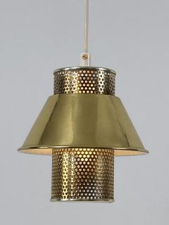 Hans Agne Jakobsson Elegant Pendant Lamp T766 by Hans Agne Jakobsson for AB Markaryd Sweden 1960s - 4524690