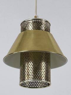 Hans Agne Jakobsson Elegant Pendant Lamp T766 by Hans Agne Jakobsson for AB Markaryd Sweden 1960s - 4524699