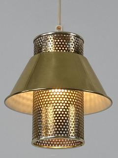 Hans Agne Jakobsson Elegant Pendant Lamp T766 by Hans Agne Jakobsson for AB Markaryd Sweden 1960s - 4524700