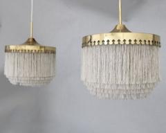 Hans Agne Jakobsson HANS AGNE JAKOBSSON MODEL T601 PAIR PENDANT LIGHTS FOR AB MARKARYD C1960 - 3651289