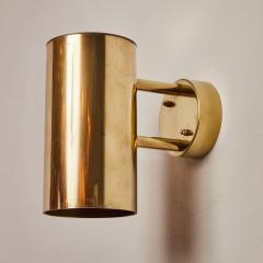 Hans Agne Jakobsson Hans Agne Jakobsson C 627 110 Rulle Raw Brass Outdoor Sconce - 3490200