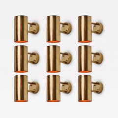 Hans Agne Jakobsson Hans Agne Jakobsson C 627 110 Rulle Raw Brass Outdoor Sconce - 3493454