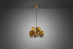 Hans Agne Jakobsson Hans Agne Jakobsson Chandelier for Hans Agne Jakobsson AB Markaryd Sweden 1960s - 3270068