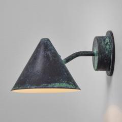 Hans Agne Jakobsson Hans Agne Jakobsson Mini Tratten Darkly Patinated Outdoor Sconce - 2636225