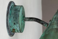 Hans Agne Jakobsson Hans Agne Jakobsson Mini Tratten Patinated Copper Outdoor Sconces - 1186055