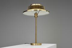 Hans Agne Jakobsson Hans Agne Jakobsson Model B120 Brass Table Lamp Sweden Mid 20th Century - 4391754