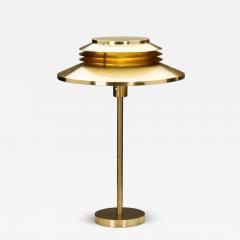 Hans Agne Jakobsson Hans Agne Jakobsson Model B120 Brass Table Lamp Sweden Mid 20th Century - 4401020