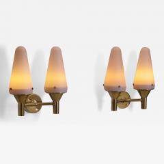 Hans Agne Jakobsson Hans Agne Jakobsson Model S 1554 Wall Lamps Sweden 1950s - 3518435