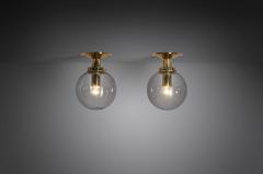 Hans Agne Jakobsson Hans Agne Jakobsson Model T 472 Ceiling Lamps for Markaryd Sweden 1960s - 2986553