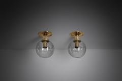 Hans Agne Jakobsson Hans Agne Jakobsson Model T 472 Ceiling Lamps for Markaryd Sweden 1960s - 2986554