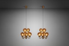 Hans Agne Jakobsson Hans Agne Jakobsson Model T716 Ceiling Lamps for Markaryd Sweden 1960s - 3385813