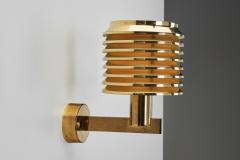 Hans Agne Jakobsson Hans Agne Jakobsson Model V 299 Wall Lamp for Markaryd Sweden ca 1960s - 4411049