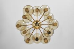 Hans Agne Jakobsson Hans Agne Jakobsson Patricia T372 12 Chandelier for Markaryd Sweden 1960s - 2854784