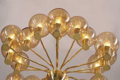 Hans Agne Jakobsson Hans Agne Jakobsson Patricia T372 24 Chandelier for Markaryd Sweden 1960s - 2579209