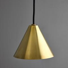 Hans Agne Jakobsson Hans Agne Jakobsson Polished Brass Mini Tratten Pendant - 3958856