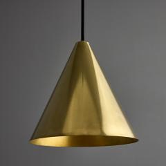 Hans Agne Jakobsson Hans Agne Jakobsson Polished Brass Tratten Pendant - 3961209