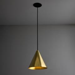 Hans Agne Jakobsson Hans Agne Jakobsson Polished Brass Tratten Pendant - 3961216