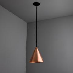 Hans Agne Jakobsson Hans Agne Jakobsson Polished Copper Tratten Pendant - 3961140