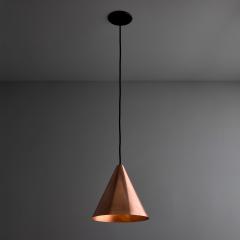 Hans Agne Jakobsson Hans Agne Jakobsson Polished Copper Tratten Pendant - 3961147