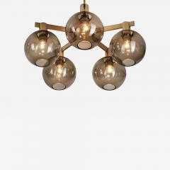 Hans Agne Jakobsson Hans Agne Jakobsson T376 5 Ceiling Light for AB Markaryd Sweden 1960s - 2759085