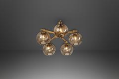 Hans Agne Jakobsson Hans Agne Jakobsson T376 5 Ceiling Light for AB Markaryd Sweden 1960s - 2750745