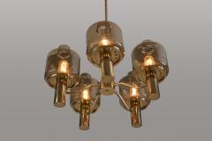 Hans Agne Jakobsson Hans Agne Jakobsson T507 Chandelier for Markaryd Sweden 1960s - 3112689