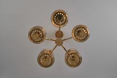 Hans Agne Jakobsson Hans Agne Jakobsson T507 Chandelier for Markaryd Sweden 1960s - 3112694