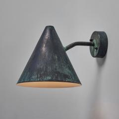 Hans Agne Jakobsson Hans Agne Jakobsson Tratten Darkly Patinated Outdoor Sconce - 2642188
