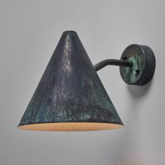 Hans Agne Jakobsson Hans Agne Jakobsson Tratten Darkly Patinated Outdoor Sconce - 2642189