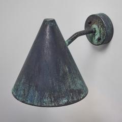 Hans Agne Jakobsson Hans Agne Jakobsson Tratten Darkly Patinated Outdoor Sconce - 2642195