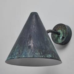 Hans Agne Jakobsson Hans Agne Jakobsson Tratten Darkly Patinated Outdoor Sconce - 2642197