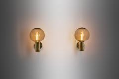 Hans Agne Jakobsson Hans Agne Jakobsson V 149 Pair of Wall Sconces for AB Markaryd Sweden 1960s - 3335020