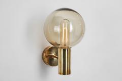 Hans Agne Jakobsson Hans Agne Jakobsson V 149 Pair of Wall Sconces for AB Markaryd Sweden 1960s - 3335038