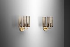 Hans Agne Jakobsson Hans Agne Jakobsson V169 3 Wall Sconces for AB Markaryd Sweden 1960s - 3429748