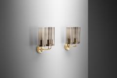 Hans Agne Jakobsson Hans Agne Jakobsson V169 3 Wall Sconces for AB Markaryd Sweden 1960s - 3429752