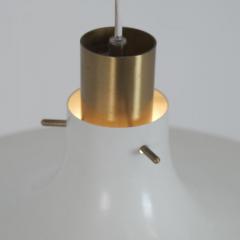 Hans Agne Jakobsson Hans Agne Jakobsson White Trumpet Pendant Model T 625 for Markaryd 1970s - 4572881