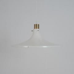 Hans Agne Jakobsson Hans Agne Jakobsson White Trumpet Pendant Model T 625 for Markaryd 1970s - 4572884
