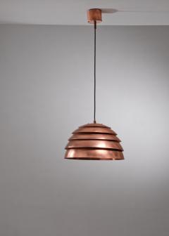 Hans Agne Jakobsson Hans Agne Jakobsson copper pendant Sweden 1960s - 3072401
